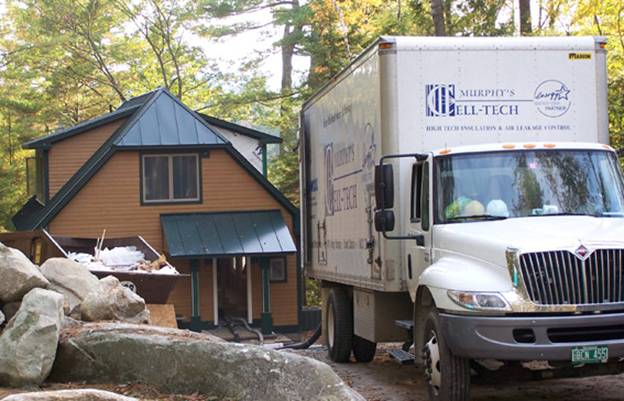 Birch Point Home project - Murphy's CELL-TECH, St Johnsbury, VT