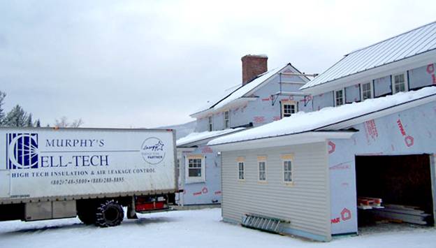 Brook Road Home project - Murphy's CELL-TECH, St Johnsbury, VT