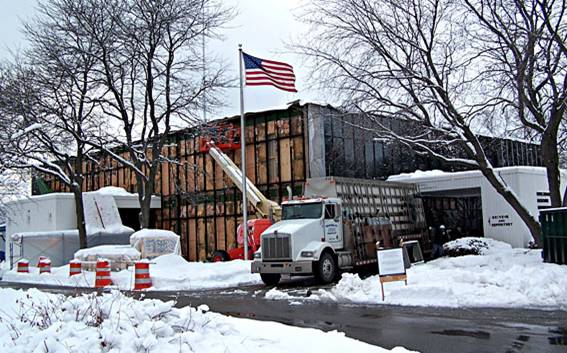 Burlington Electric Department Building project - Murphy's CELL-TECH, St Johnsbury, VT