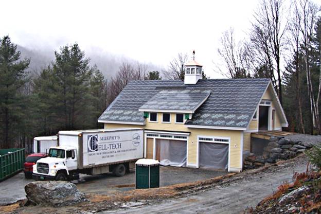 Hill Road Carriage House project - Murphy's CELL-TECH, St Johnsbury, VT