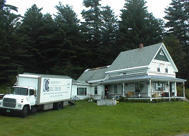 River Road Home project - Murphy's CELL-TECH, St Johnsbury, VT