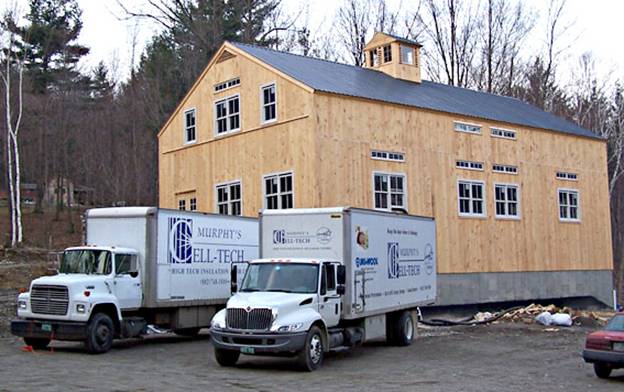 South End Road Workshop project - Murphy's CELL-TECH, St Johnsbury, VT